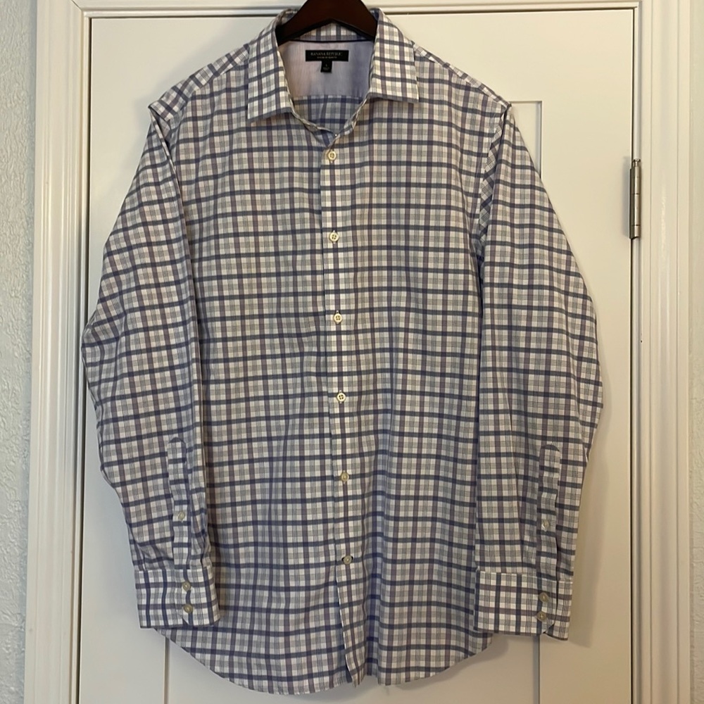 Banana Republic Non iron slim fit dress shirt